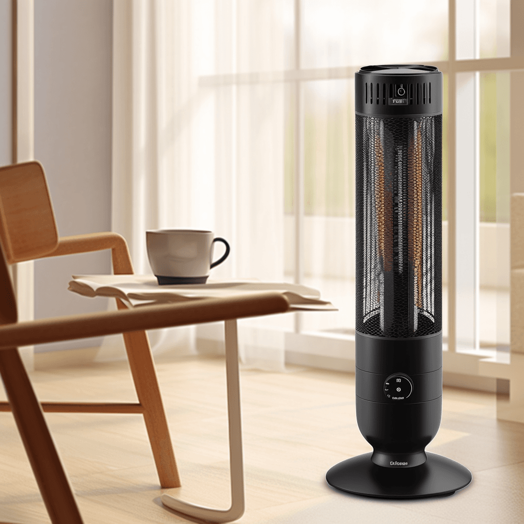"Keep Warm & Convenient: Style & Safety with A Ceramic Heater for Home & Office!"